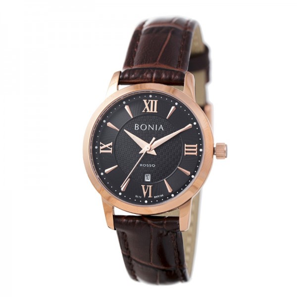 Bonia BR166-3533 Rosegold Brown Lady